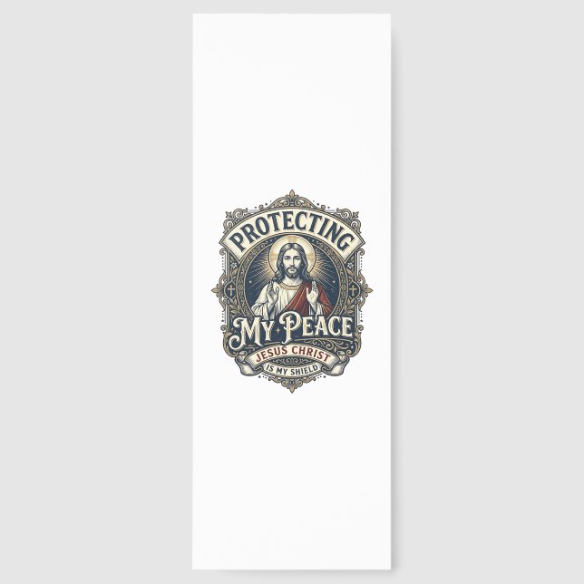 Jesus Boundaries Self Respect Shirt Faith Based De Bookmarks (Front)