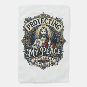 Jesus Boundaries Self Respect Shirt Faith Based De Garden Flag
