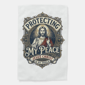 Jesus Boundaries Self Respect Shirt Faith Based De Garden Flag