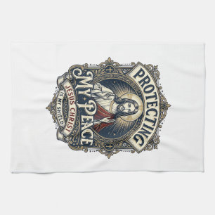 Jesus Boundaries Self Respect Shirt Faith Based De Kitchen Towel