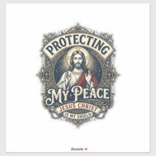 Jesus Boundaries Self Respect Shirt Faith Based De Sticker