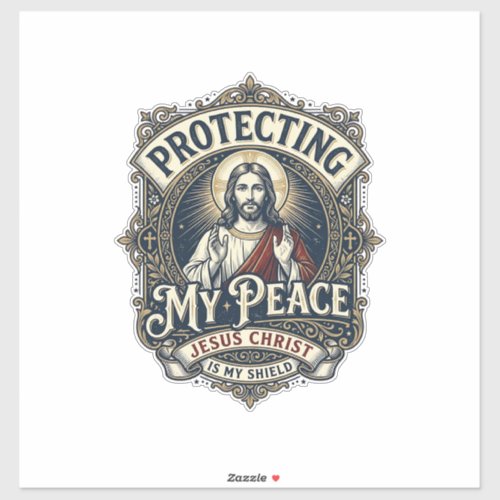 Jesus Boundaries Self Respect Shirt Faith Based De Sticker