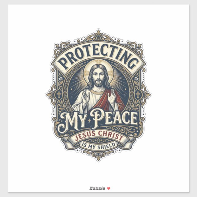 Jesus Boundaries Self Respect Shirt Faith Based De Sticker (Sheet)