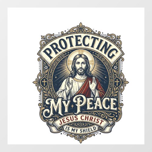 Jesus Boundaries Self Respect Shirt Faith Based De Window Cling