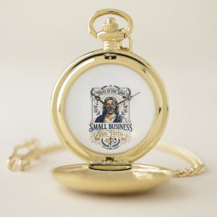 Jesus Boutique Small Business Owner Shirt Christia Pocket Watch