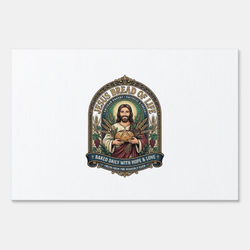 Jesus Bread Of Life Jesus Bread Life Bakery Christ Sign
