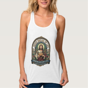 Jesus Bread Of Life Jesus Bread Life Bakery Christ Tank Top