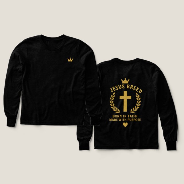 Jesus Breed  Tri-Blend Shirts (Design Front & Back)