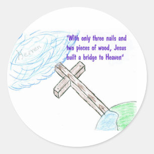 Jesus bridge stickers