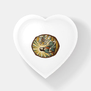 Jesus Broken Folding Chair Party Foul Clumsy Weigh Paperweight