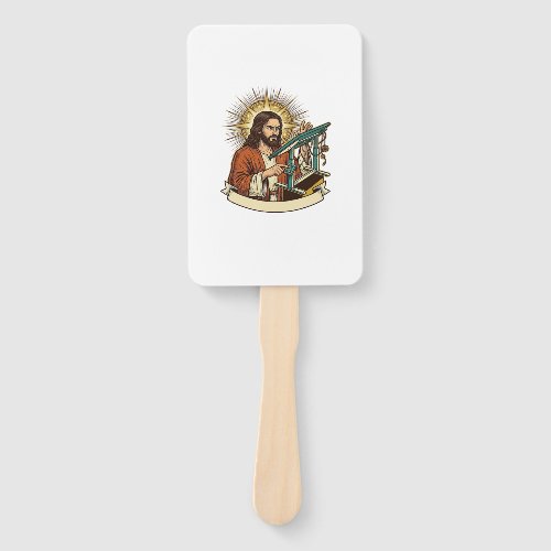 Jesus Broken Standing Desk Stuck Halfway Office Hu Hand Fan
