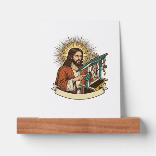Jesus Broken Standing Desk Stuck Halfway Office Hu Picture Ledge