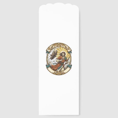 Jesus Broken Umbrella Blown Inside Out Windy Storm Bookmarks