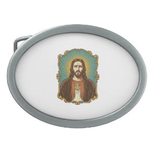 Jesus Broken Wine Cork Stuck Bottle Sommelier Part Belt Buckle