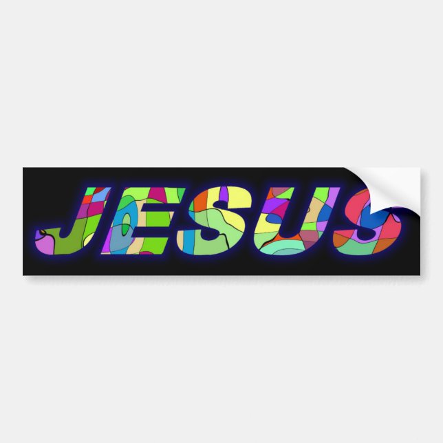 Jesus bumper sticker (Front)