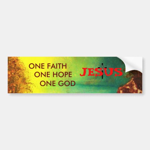 JESUS Bumper Sticker