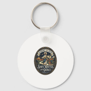 Jesus Bus Driver Transit Worker Shirt Faith Based Keychain