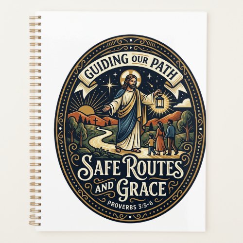 Jesus Bus Driver Transit Worker Shirt Faith Based Planner