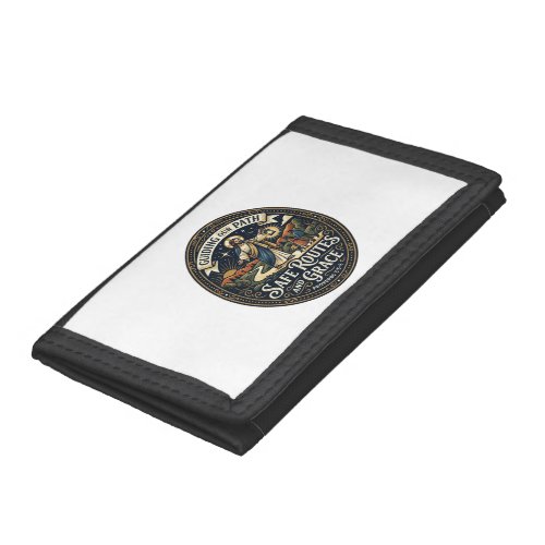 Jesus Bus Driver Transit Worker Shirt Faith Based  Trifold Wallet