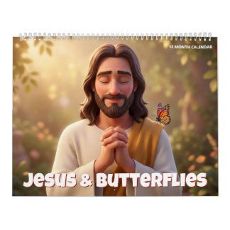 Jesus & Butterflies Calendar