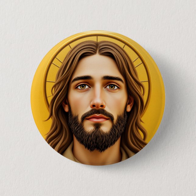 JESUS BUTTON (Front)