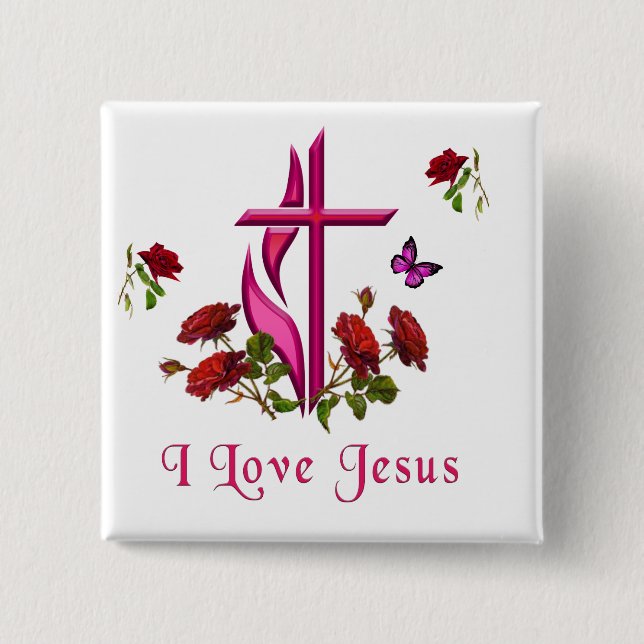 Jesus  button (Front)