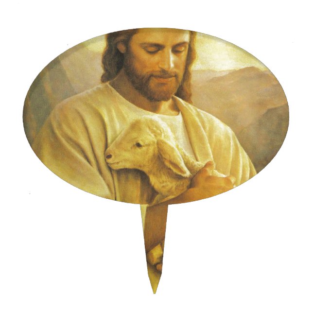 Jesus Cake Topper (Front)