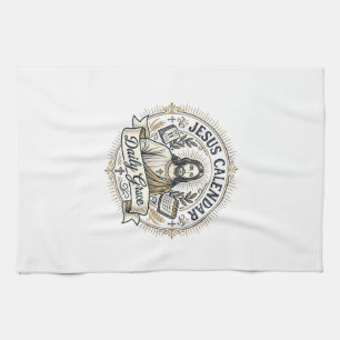 Jesus Calendar Daily Grace Jesus Calendar Daily Gr Kitchen Towel