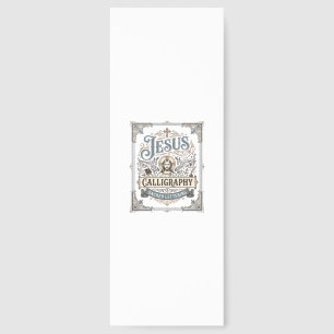 Jesus Calligraphy Sacred Lettering Jesus Calligrap Bookmarks