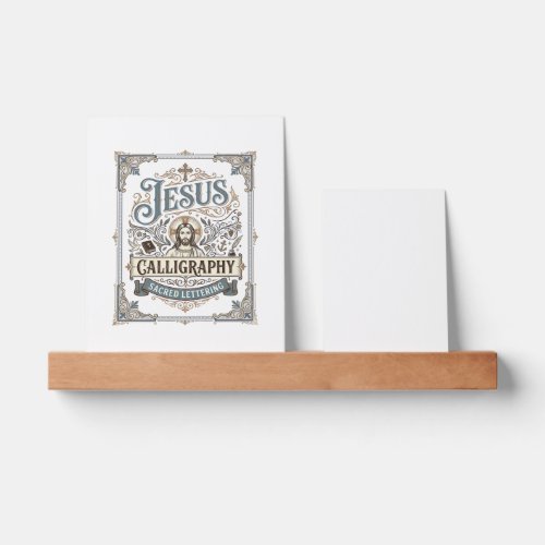 Jesus Calligraphy Sacred Lettering Jesus Calligrap Picture Ledge
