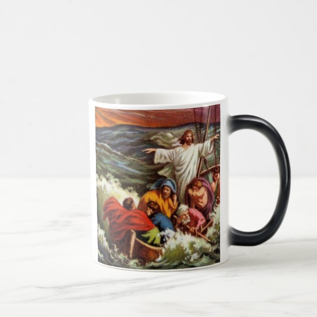 Jesus Calms the Storm Color Morph Mug (Right)