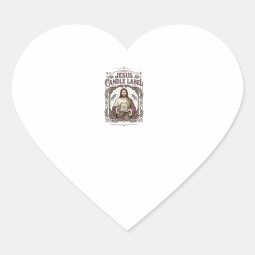 Jesus Candle Label Jesus Candle Christian Faith Vi