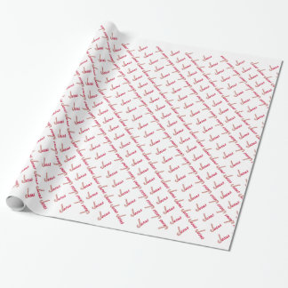 Jesus Candy Cane 2 Wrapping Paper