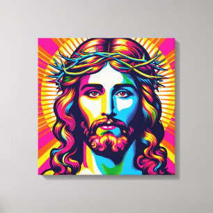 Jesus canvas art!