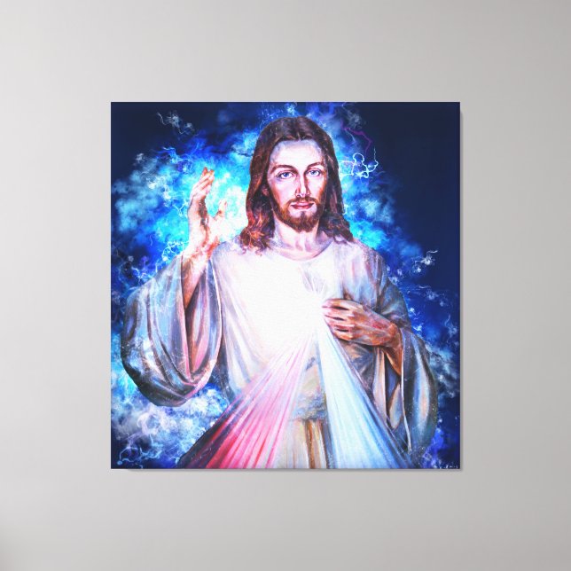 Jesus Canvas Print (Front)