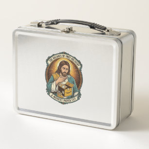 Jesus Cardboard Box Paper Cut Finger Pain Humor_1