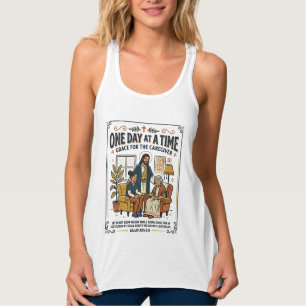 Jesus Caregiving Aging Parents Graphic Tee Christi