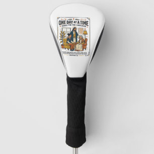 Jesus Caregiving Aging Parents Graphic Tee Christi Golf Head Cover