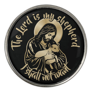 Jesus Caring Shepherd Golf Ball Marker