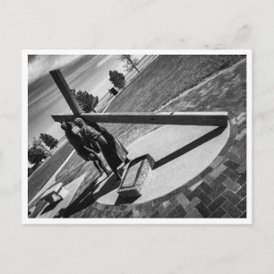 Jesus Carries His Cross Postcard