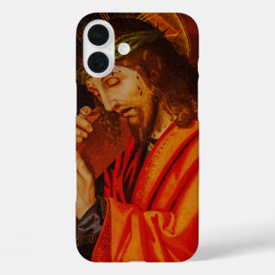 Jesus carrying the cross iPhone 16 plus case