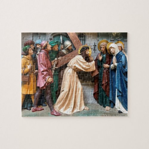 Jesus Carrying the Cross Jigsaw Puzzle