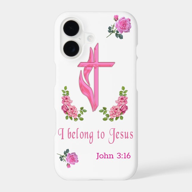 Jesus Case-Mate iPhone Case (Back)