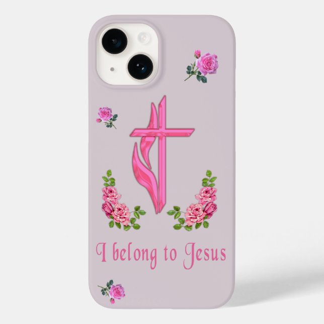 Jesus Case-Mate iPhone Case (Back)