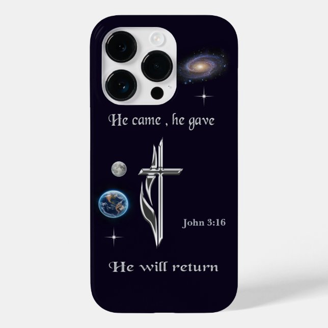 Jesus Case-Mate iPhone Case (Back)