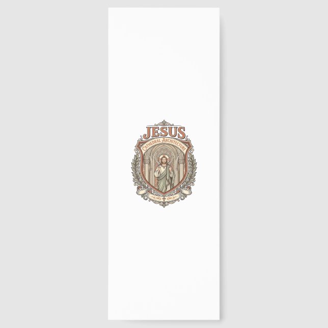Jesus Cathedral Architecture Jesus Cathedral Archi Bookmarks (Front)
