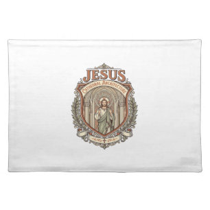 Jesus Cathedral Architecture Jesus Cathedral Archi Cloth Placemat