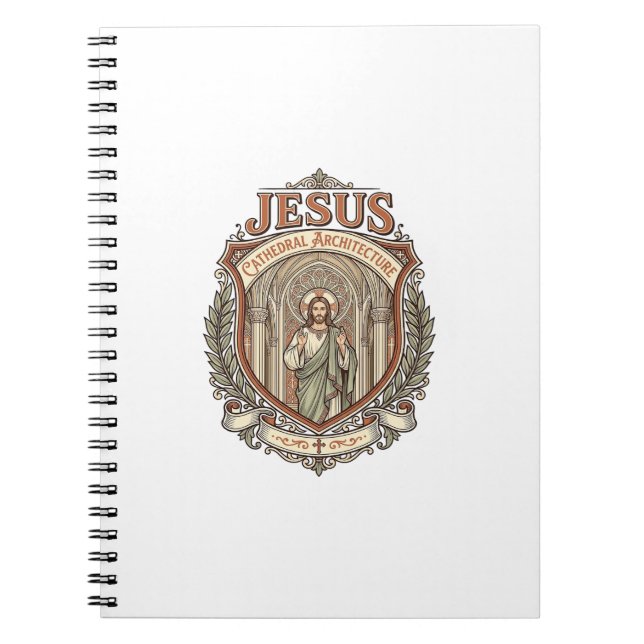 Jesus Cathedral Architecture Jesus Cathedral Archi Notebook (Front)