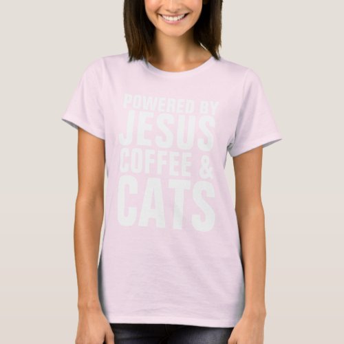 JESUS CATS COFFEE Christian t_shirts sweatshirts