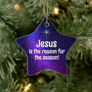 Jesus Ceramic Ornament